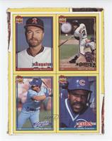 Bert Blyleven, Brett Butler, George Brett, Andre Dawson [Poor to Fair]