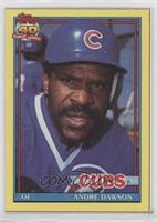 Andre Dawson (Dark gray cardboard color cardstock) [Good to VG‑…