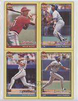 Willie McGee, Eddie Murray, Dale Murphy, Dave Parker [Good to VG̴…