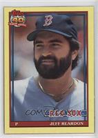 Jeff Reardon (Dark gray cardboard color cardstock)