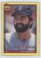 Jeff Reardon (Dark gray cardboard color cardstock) [EX to NM]