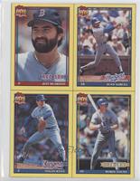 Jeff Reardon, Nolan Ryan, Juan Samuel, Robin Yount [EX to NM]