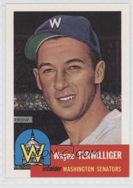 1991 Topps Archives The Ultimate 1953 Set - [Base] #159 - Wayne Terwilliger