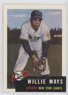 1991 Topps Archives The Ultimate 1953 Set - [Base] #244 - Willie Mays