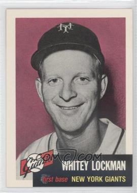 1991 Topps Archives The Ultimate 1953 Set - [Base] #292 - Whitey Lockman