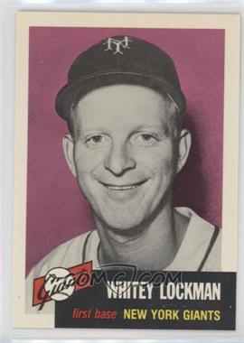 1991 Topps Archives The Ultimate 1953 Set - [Base] #292 - Whitey Lockman
