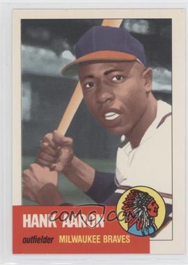 1991 Topps Archives The Ultimate 1953 Set - [Base] #317 - Hank Aaron