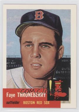 1991 Topps Archives The Ultimate 1953 Set - [Base] #49 - Faye Throneberry