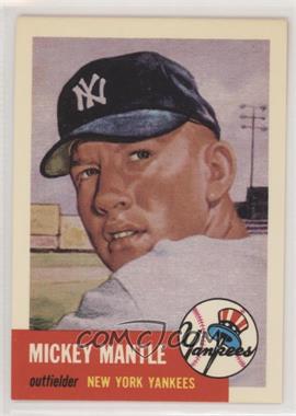1991 Topps Archives The Ultimate 1953 Set - [Base] #82 - Mickey Mantle