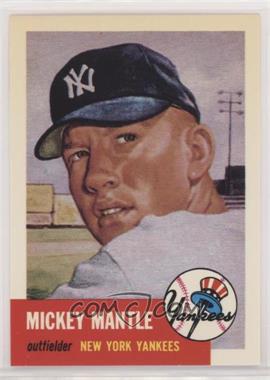 1991 Topps Archives The Ultimate 1953 Set - [Base] #82 - Mickey Mantle