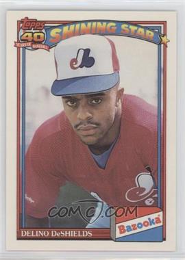 1991 Topps Bazooka Shining Stars - [Base] #14 - Delino DeShields