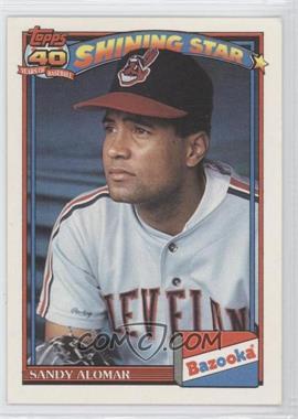 1991 Topps Bazooka Shining Stars - [Base] #20 - Sandy Alomar Jr.