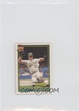1991 Topps Cracker Jack Series 1 - Food Issue [Base] #27 - Mark McGwire