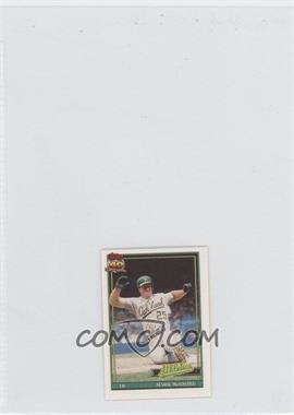 1991 Topps Micro - [Base] #270 - Mark McGwire