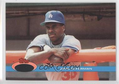 1991 Topps Stadium Club - [Base] - Missing Foil #340 - Jose Offerman