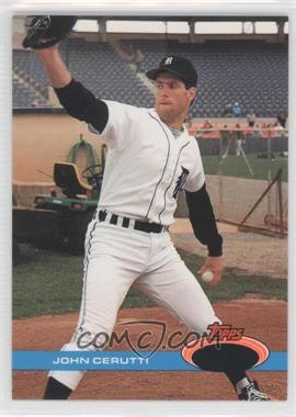 1991 Topps Stadium Club - [Base] - Missing Foil #445 - John Cerutti