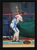 Wade Boggs [JSA Certified COA Sticker]