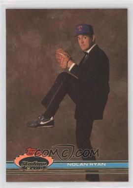 1991 Topps Stadium Club - [Base] #200 - Nolan Ryan