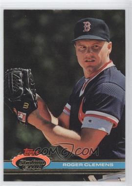 1991 Topps Stadium Club - [Base] #309 - Roger Clemens