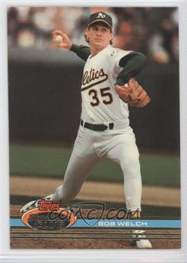 1991 Topps Stadium Club - Pre-Production #_BOWE - Bob Welch [Noted]
