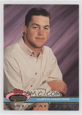 1991 Topps Stadium Club Skydome - Box Set [Base] #112 - Justin Mashore