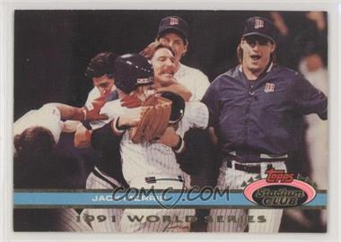 1991 Topps Stadium Club Skydome - Box Set [Base] #125 - Jack Morris