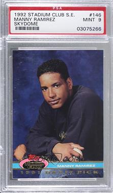 1991 Topps Stadium Club Skydome - Box Set [Base] #146 - Manny Ramirez [PSA 9 MINT]