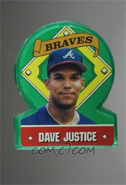 1991 Topps Superstar Standups Candy Collectibles - [Base] #21 - David Justice