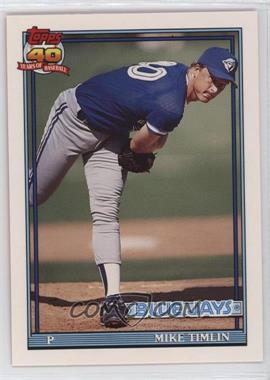 1991 Topps Traded - [Base] #121T - Mike Timlin
