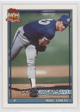 1991 Topps Traded - [Base] #121T - Mike Timlin