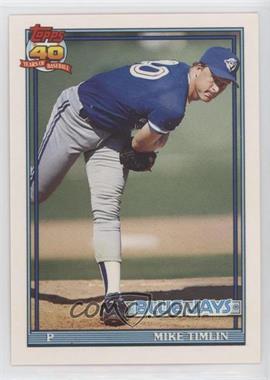 1991 Topps Traded - [Base] #121T - Mike Timlin