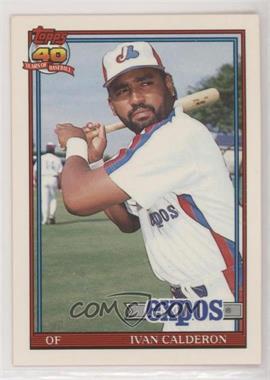 1991 Topps Traded - [Base] #16T - Ivan Calderon