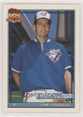 1991 Topps Traded - [Base] #18T - Tom Candiotti