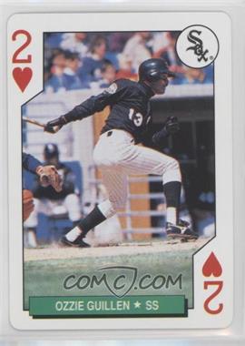 1991 U.S. Playing Cards Major League All-Stars - [Base] - International Playing Card Co. Copyright Back #2H - Ozzie Guillen