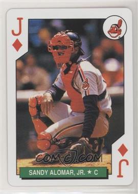 1991 U.S. Playing Cards Major League All-Stars - [Base] - Silver Edge #JD - Sandy Alomar Jr.