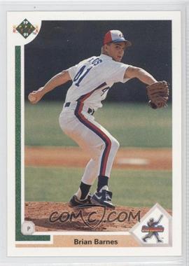 1991 Upper Deck - [Base] #12 - Star Rookie - Brian Barnes