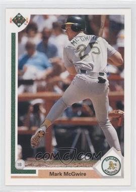 1991 Upper Deck - [Base] #174 - Mark McGwire