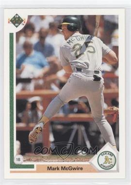 1991 Upper Deck - [Base] #174 - Mark McGwire