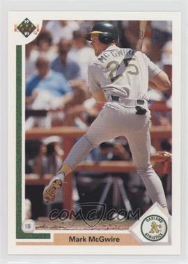 1991 Upper Deck - [Base] #174 - Mark McGwire