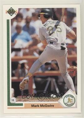 1991 Upper Deck - [Base] #174 - Mark McGwire