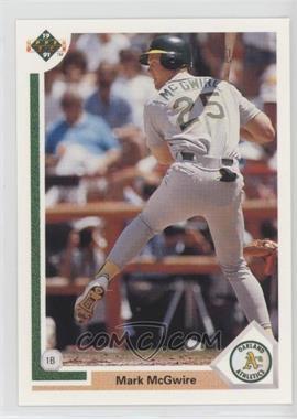 1991 Upper Deck - [Base] #174 - Mark McGwire