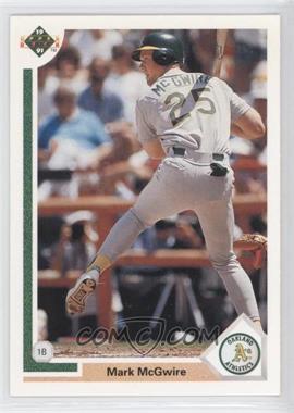 1991 Upper Deck - [Base] #174 - Mark McGwire