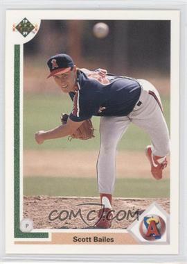 1991 Upper Deck - [Base] #190 - Scott Bailes