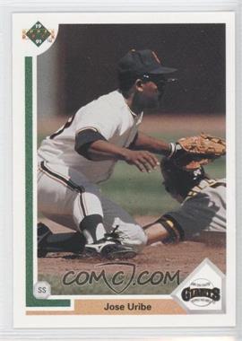 1991 Upper Deck - [Base] #207 - Jose Uribe