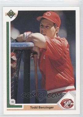 1991 Upper Deck - [Base] #280 - Todd Benzinger