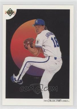 1991 Upper Deck - [Base] #33 - Team Checklist - Bret Saberhagen [EX to NM]