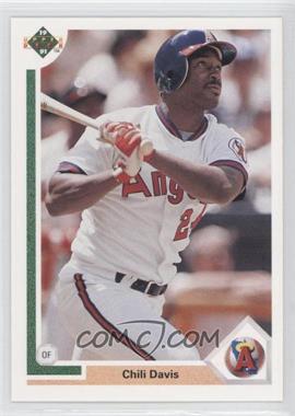 1991 Upper Deck - [Base] #339 - Chili Davis