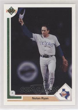 1991 Upper Deck - [Base] #345 - Nolan Ryan