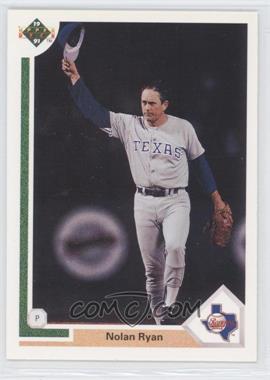 1991 Upper Deck - [Base] #345 - Nolan Ryan