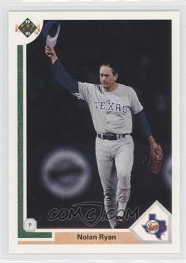 1991 Upper Deck - [Base] #345 - Nolan Ryan